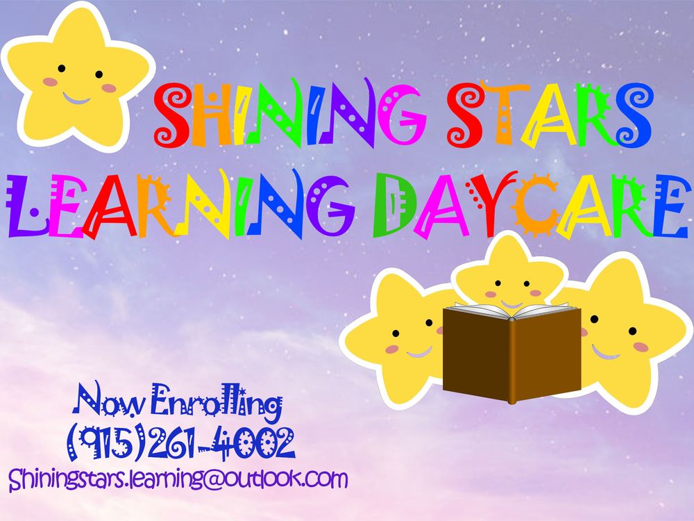 Shining Stars Learning Daycare - childcare center in Horizon City, TX