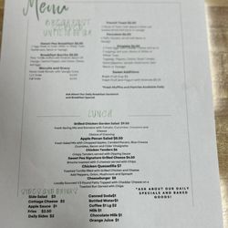 The Sweet Pea Catering Company - Current Weekly Menu- also Daily Menu items not listed. Breakfast soon to become all day.