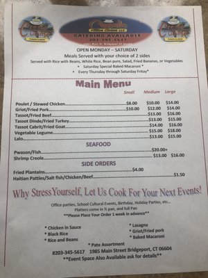 Menu photo 3 Creole Fusion Queens Village, NY Menu photo 3 Creole Fusion Queens Village, NY