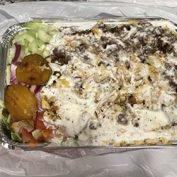 Halal taza - Combination Over Rice