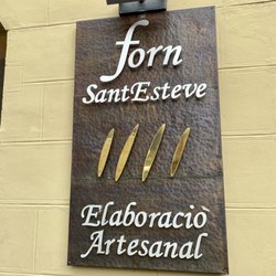 Forn San Esteve - Signage
