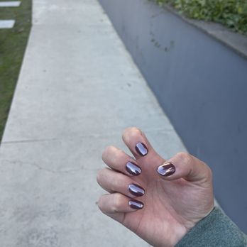 Serenity Nail Lounge - Dip powder with gel top - Nail Salons Near Me - Los Angeles, California