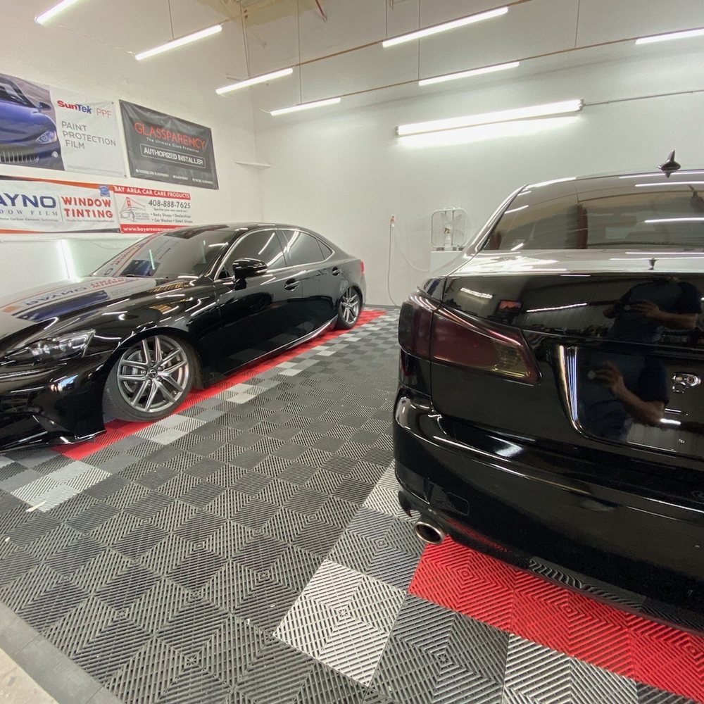 Alphawerks - Another black Lexus getting worked on - Vehicle Wraps Near Me - Santa Clara, California