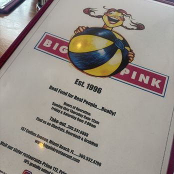 Big Pink - Pizza Near Me - Miami Beach, Florida