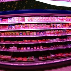 Edeka - It took a panorama shot just to capture one of the sections of wurst.