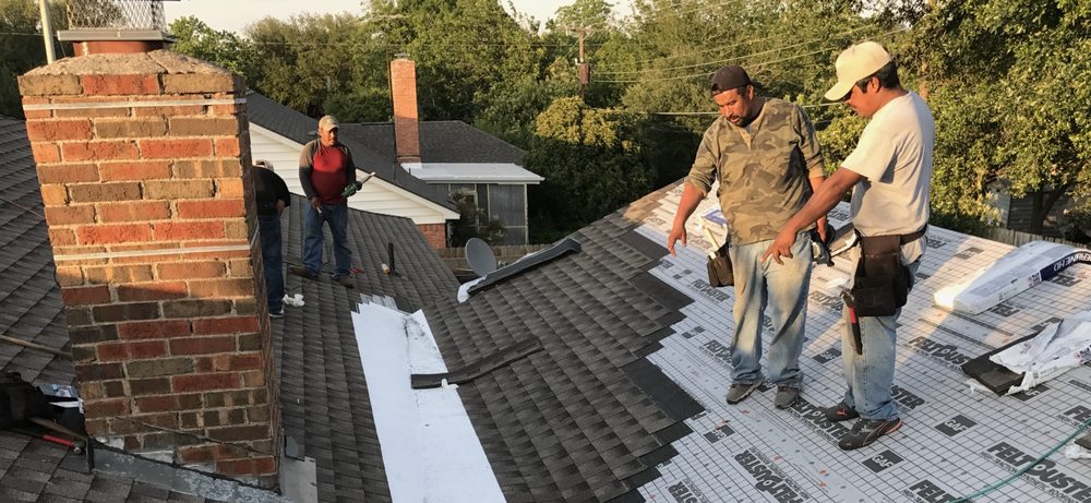 Slide of Mike and Mike Roofing