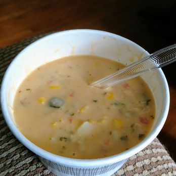 Panera Bread - Summer Corn Chowder: $5.59 - Salad Near Me - Gainesville, Florida Panera Bread - Summer Corn Chowder: $5.59 - Salad Near Me - Gainesville, Florida