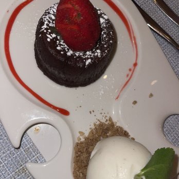 Kyma - Molton Chocolate Cake - Seafood Near Me - Roslyn, New York Kyma - Molton Chocolate Cake - Seafood Near Me - Roslyn, New York