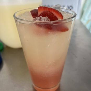 Catalina's - Freshly squeezed lemonade with house made strawberry syrup - Delis Near Me - Ketchum, Idaho Catalina's - Freshly squeezed lemonade with house made strawberry syrup - Delis Near Me - Ketchum, Idaho