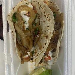 Tacos downtown - Two beef tacos- $11.13