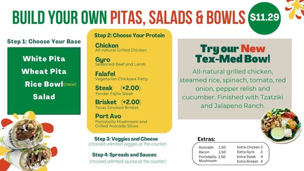 Menu photo 2 Pita Fusion Austin, TX Menu photo 2 Pita Fusion Austin, TX