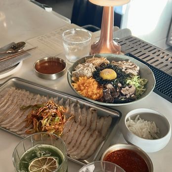 Danbi - Mushroom Bibimbap and Pork Jowl - Korean Near Me - Los Angeles, California Danbi - Mushroom Bibimbap and Pork Jowl - Korean Near Me - Los Angeles, California