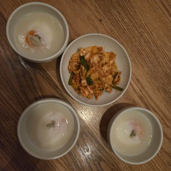 Moono - This palate cleanser broth with egg was so delicious! - Korean Near Me - New York, New York Moono - This palate cleanser broth with egg was so delicious! - Korean Near Me - New York, New York