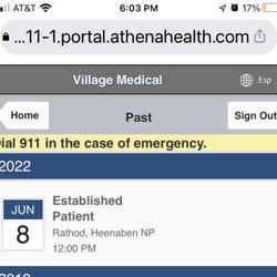 Memorial MRI & Diagnostic - Date of original appointment in my patient portal history