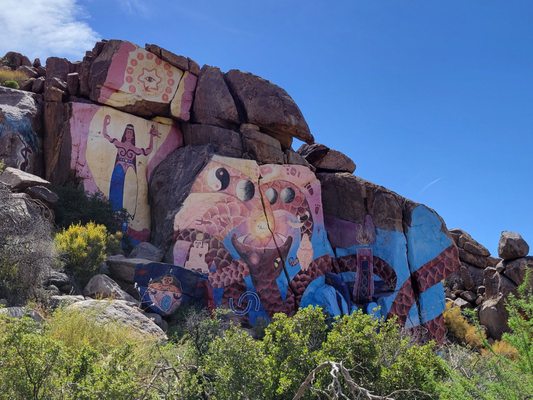 Chloride Murals, by artist Roy Purcell by null