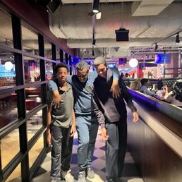 Father & sons having a BLAST!