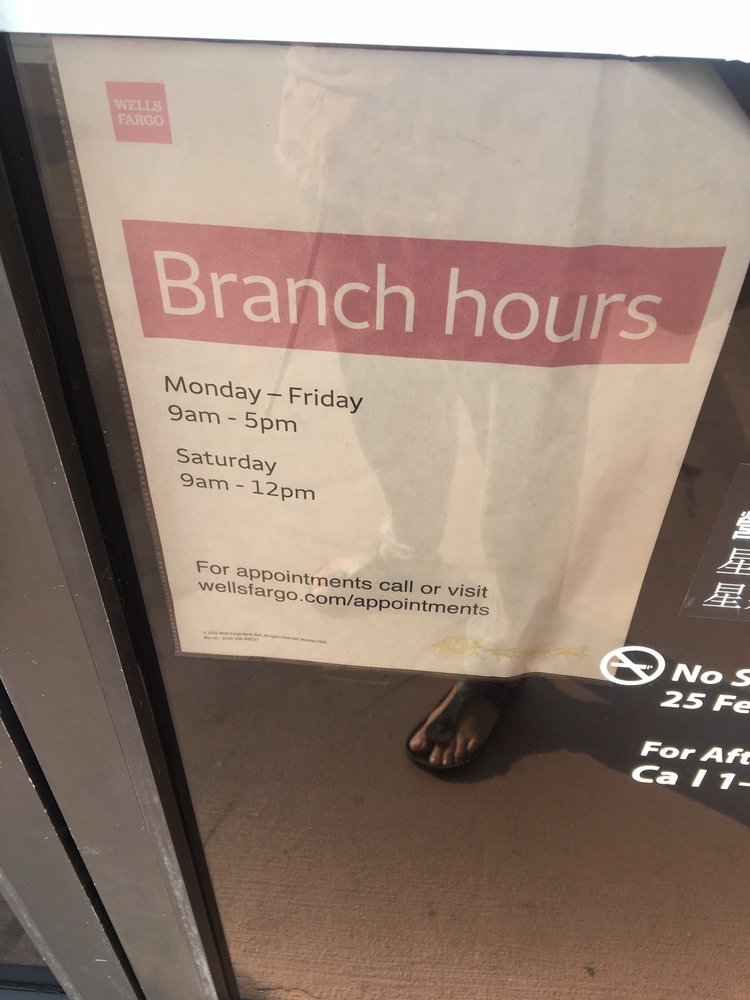 WELLS FARGO BANK Updated October 2024 41 Reviews 1910 W Main St