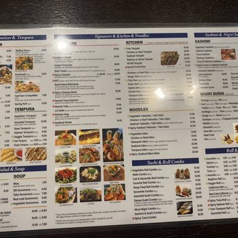 Kamome Japanese Restaurant - Front side of menu. - Japanese Near Me - Delta, British Columbia Kamome Japanese Restaurant - Front side of menu. - Japanese Near Me - Delta, British Columbia