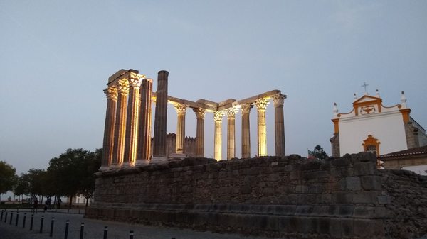 Roman Temple of Évora by null