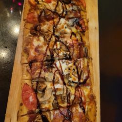 Jennings Downtown Provisions - Flatbread pizza was good.