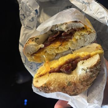 The Lox - Bacon Egg & Cheese Sandwich - Breakfast & Brunch Near Me - Columbus, Ohio