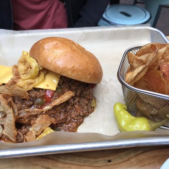 Treylor Park - House made sloppy joe! Yummy! - New American Near Me - Savannah, Georgia Treylor Park - House made sloppy joe! Yummy! - New American Near Me - Savannah, Georgia