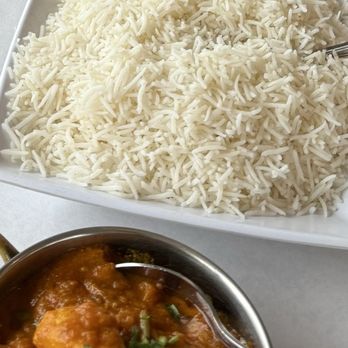 Main Street Kitchen - Perfect Chicken Curry with Perfect Basmati rice. - Indian Near Me - Clawson, Michigan Main Street Kitchen - Perfect Chicken Curry with Perfect Basmati rice. - Indian Near Me - Clawson, Michigan