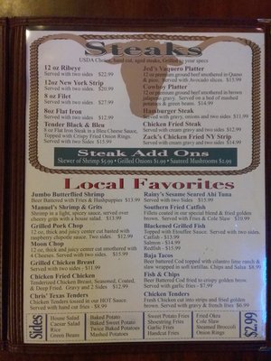 Menu photo 5 Joe's Place Fayetteville, TX