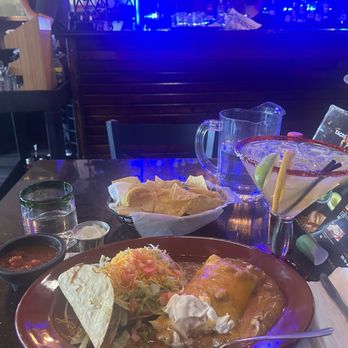 Tacos Jalisco - Combo plate 5 and a house marg that was delicious! - Mexican Near Me - Denver, Colorado