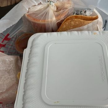 Rivera's - Overall haul Forgot to mention you get chips and salsa too - Mexican Near Me - Long Beach, California