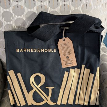 Barnes & Noble Bookstore - Tote bag. It's free if you have a premium membership at either Barnes & Noble, or Paper Source. - Newspapers & Magazines Near Me - Edina, Minnesota Barnes & Noble Bookstore - Tote bag. It's free if you have a premium membership at either Barnes & Noble, or Paper Source. - Newspapers & Magazines Near Me - Edina, Minnesota