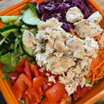 Salad and Go - chicken thai salad - Salad Near Me - Plano, Texas