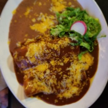 Isabel's Amor - Chicken and Cheese Enchiladas with fried rice - Mexican Near Me - Gilbert, Arizona