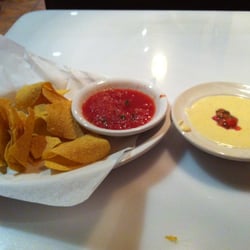 Cactus Flower Cafe - Salsa and queso dip
