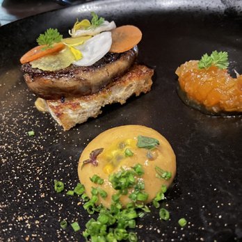 Stubborn Seed - CARIBBEAN SPICED FOIE GRAS - New American Near Me - Miami Beach, Florida Stubborn Seed - CARIBBEAN SPICED FOIE GRAS - New American Near Me - Miami Beach, Florida