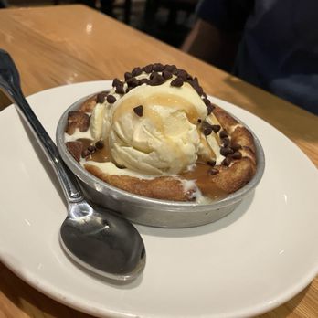 BJ's Restaurant & Brewhouse - Salted caramel pazookie - New American Near Me - Lewisville, Texas BJ's Restaurant & Brewhouse - Salted caramel pazookie - New American Near Me - Lewisville, Texas