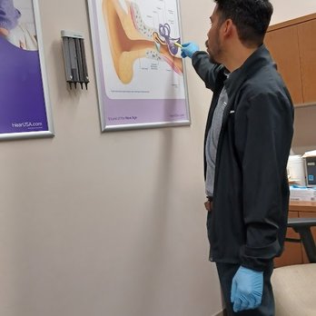 HearUSA - Specialist showing me what we were doing - Hearing Aid Providers Near Me - Redlands, California HearUSA - Specialist showing me what we were doing - Hearing Aid Providers Near Me - Redlands, California