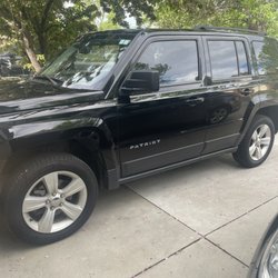 A clean car!