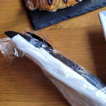 Roggenart European Bakery, Bistro & Cafe - Plastic industrial and flimsy - Breakfast & Brunch Near Me - Ellicott City, Maryland