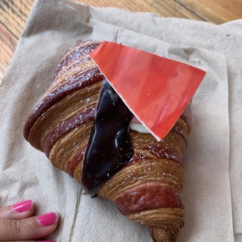 Supermoon Bakehouse - Chocolate lychee croissant - Bakeries Near Me - New York, New York Supermoon Bakehouse - Chocolate lychee croissant - Bakeries Near Me - New York, New York