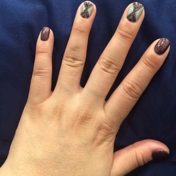 P Nails - Couldn't choose a color today, so Steve incorporated them all. - Nail Salons Near Me - Los Angeles, California