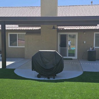 MG Awnings & Patios - Outstanding work by Mario and his workers. We are very happy with our new patio. - Patio Coverings Near Me MG Awnings & Patios - Outstanding work by Mario and his workers. We are very happy with our new patio. - Patio Coverings Near Me