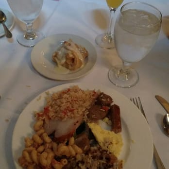 Grand Concourse - My full plate and a mango bellini - Seafood Near Me - Pittsburgh, Pennsylvania Grand Concourse - My full plate and a mango bellini - Seafood Near Me - Pittsburgh, Pennsylvania