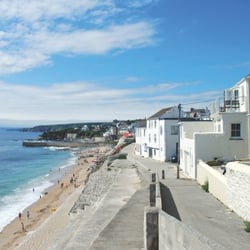 Porthleven Holidays - View of beach from one of our Porthleven cottages