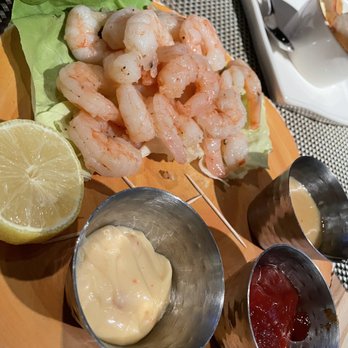 Bailiwick - Shrimp Cocktail 3 Dipping Sauces - Gastropubs Near Me - Las Vegas, Nevada Bailiwick - Shrimp Cocktail 3 Dipping Sauces - Gastropubs Near Me - Las Vegas, Nevada