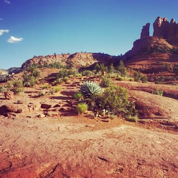Cathedral Rock - view from the end of the "easy half" of the trail...still worth it even if you don't want to go all the way to the top! - Hiking Near Me - Sedona, Arizona Cathedral Rock - view from the end of the "easy half" of the trail...still worth it even if you don't want to go all the way to the top! - Hiking Near Me - Sedona, Arizona