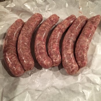 Cayucos Sausage - Cayucos Sausage Company's Polish Sausage freshly made by request. - Specialty Food Near Me - Cayucos, California Cayucos Sausage - Cayucos Sausage Company's Polish Sausage freshly made by request. - Specialty Food Near Me - Cayucos, California