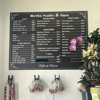 Bella Nails Lashes & Spa - Eyelash Service Near Me - Garden Grove, California