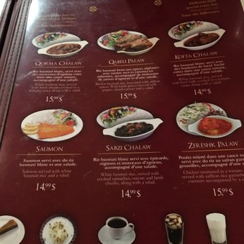 La Maison Afghane du Kebab - Menu - Afghan Near Me - Longueuil, Quebec