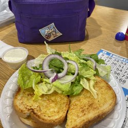 Park Place Bingo - Patty melt with salad